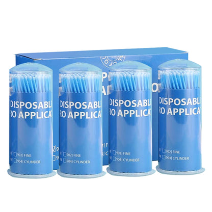 100Pcs/Bottle Dental Micro Brush Denspay Dental Disposable Micro