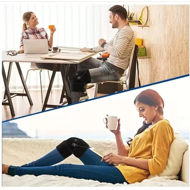 Electric Knee Pads USB Charging for Autumn and Winter Cold Protection