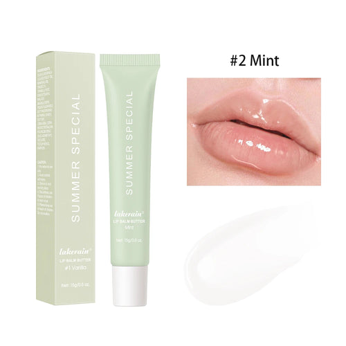 Summer Lip Balm Moisturizing Mirror Lip Gloss Lip Vanilla Mint Iced