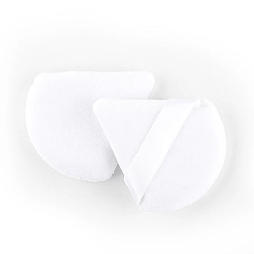 1/2/3/6Pcs Triangle Velvet Powder Puff Face Cosmetic Eye Beauty Makeup
