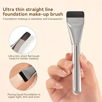 1/2Pc Multi-Use Foundation Ultra-Fine, Hypoallergenic Nylon Bristle