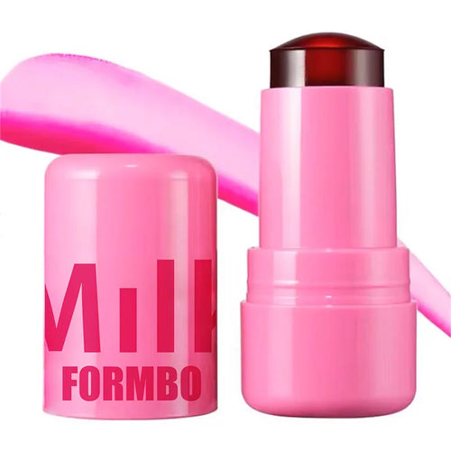 1/2/4PCS Jelly Lipstick Cheek Blush Stick Long Lasting Moisturized