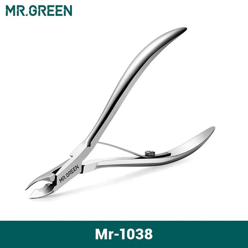 MR.GREEN Nail Cuticle Nipper Manicure Scissors Stainless Steel Dead