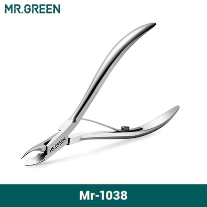 MR.GREEN Nail Cuticle Nipper Manicure Scissors Stainless Steel Dead