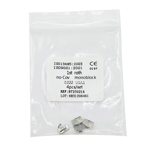 10pcs/Pack Dental Orthodontic Lingual Button Bottom Bondable Metal
