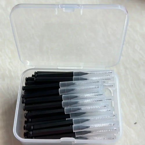 80Pcs/Box I-type Interdental Brush 0.6-1.5Mm Cleaning Between Teeth