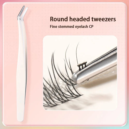 Multifunctional Tweezers Stainless Steel Eyelash Tweezers Grafting