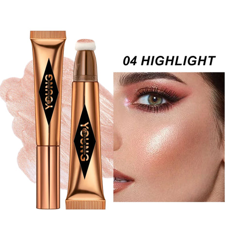 Multifunctional Liquid Blush Face Contour Highlight Eye Shadow Stick