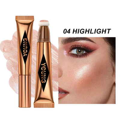 Multifunctional Liquid Blush Face Contour Highlight Eye Shadow Stick