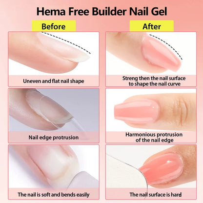 CHUNSHU Hema FREE Construction UV Gel 18ml Builder Nail Gel In A