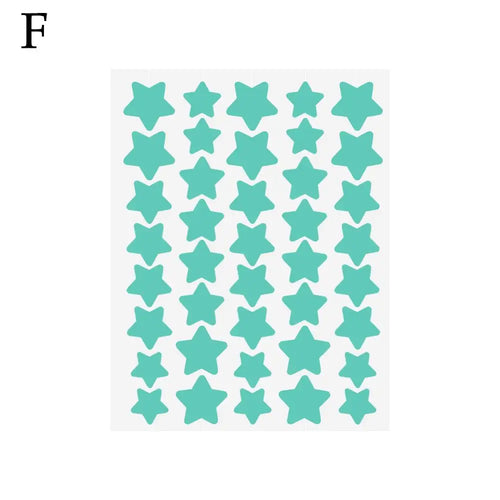 40pcs Colorful PE Pimple Patches Cute Star Shaped Pimple Cover Sticker
