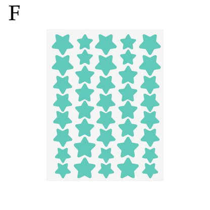 40pcs Colorful PE Pimple Patches Cute Star Shaped Pimple Cover Sticker