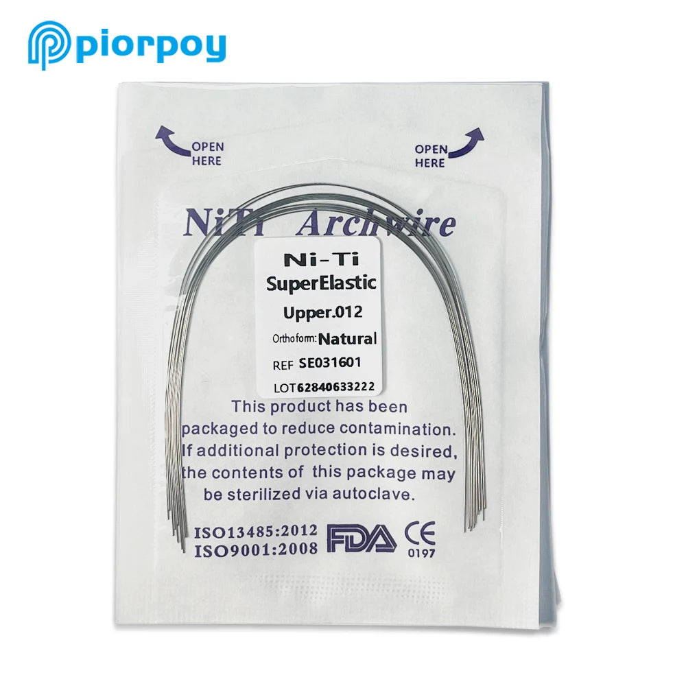 Clearance_PIORPOY 10Pcs Orthodontic Dental Super Elastic Niti Arch