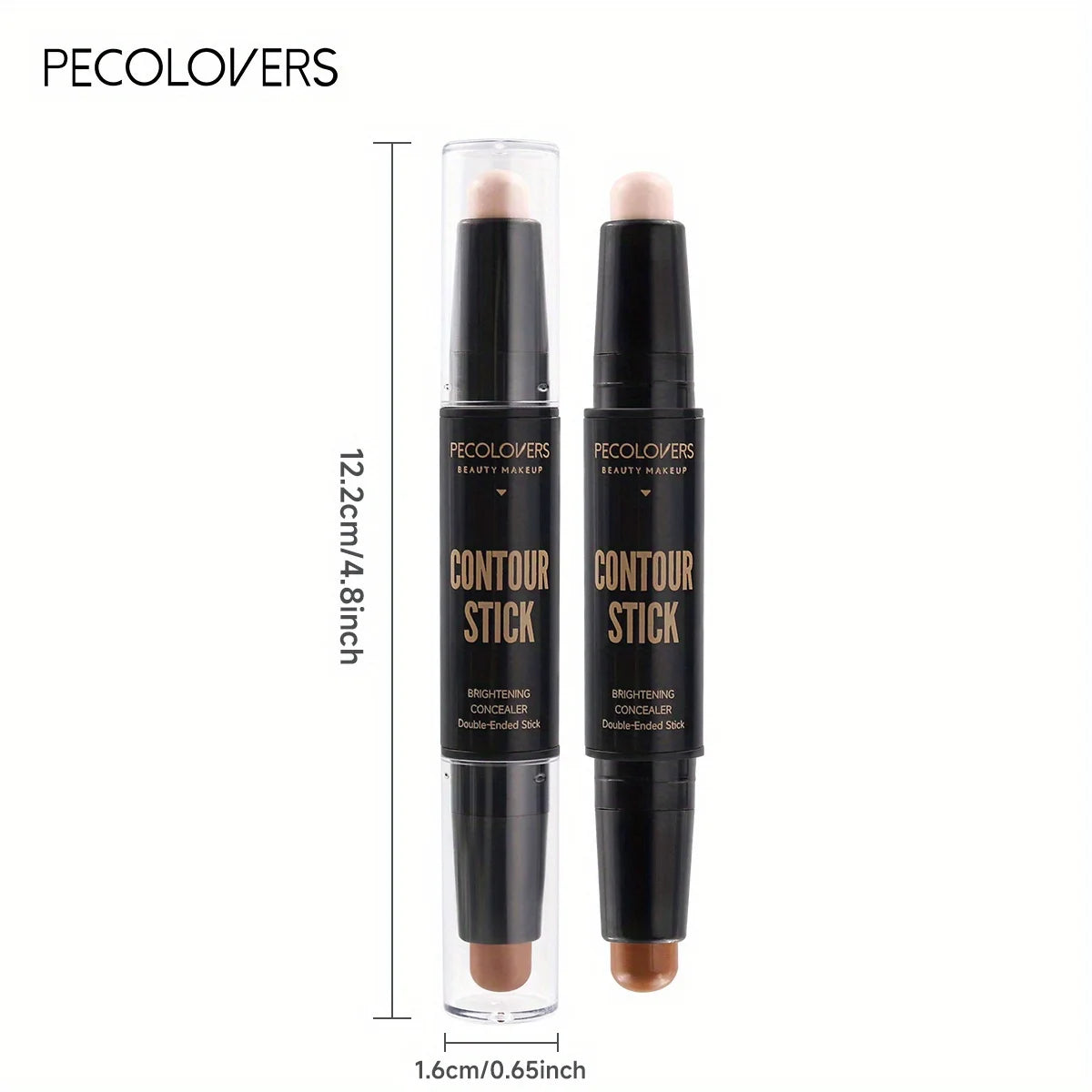 Contouring Stick with Double-headed Concealer Highlighter for