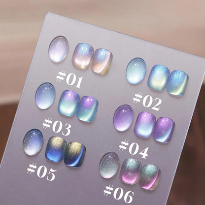 MIANEL Blue Tears Cat Eye Series 3 Colors Unique Blue Color And