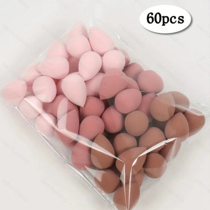 3/20/60Pcs Portable Reusable Water Drop Shape Mini Blender Sponge