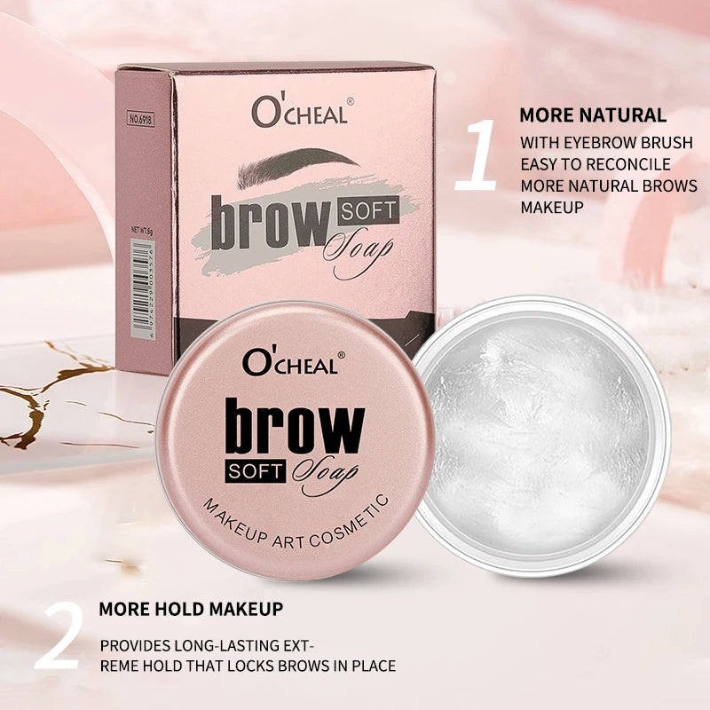 Eyebrow Styling Gel 3D Feathery Wild Brow Wax Waterproof Long Lasting
