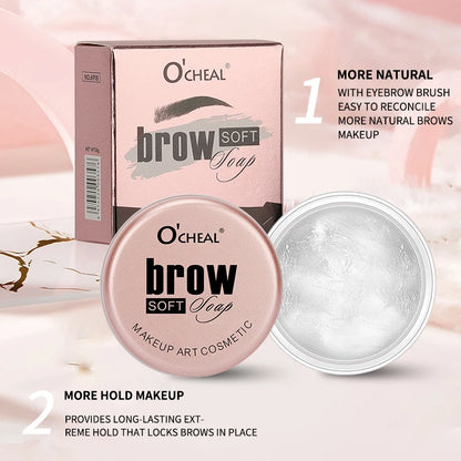 Eyebrow Styling Gel 3D Feathery Wild Brow Wax Waterproof Long Lasting