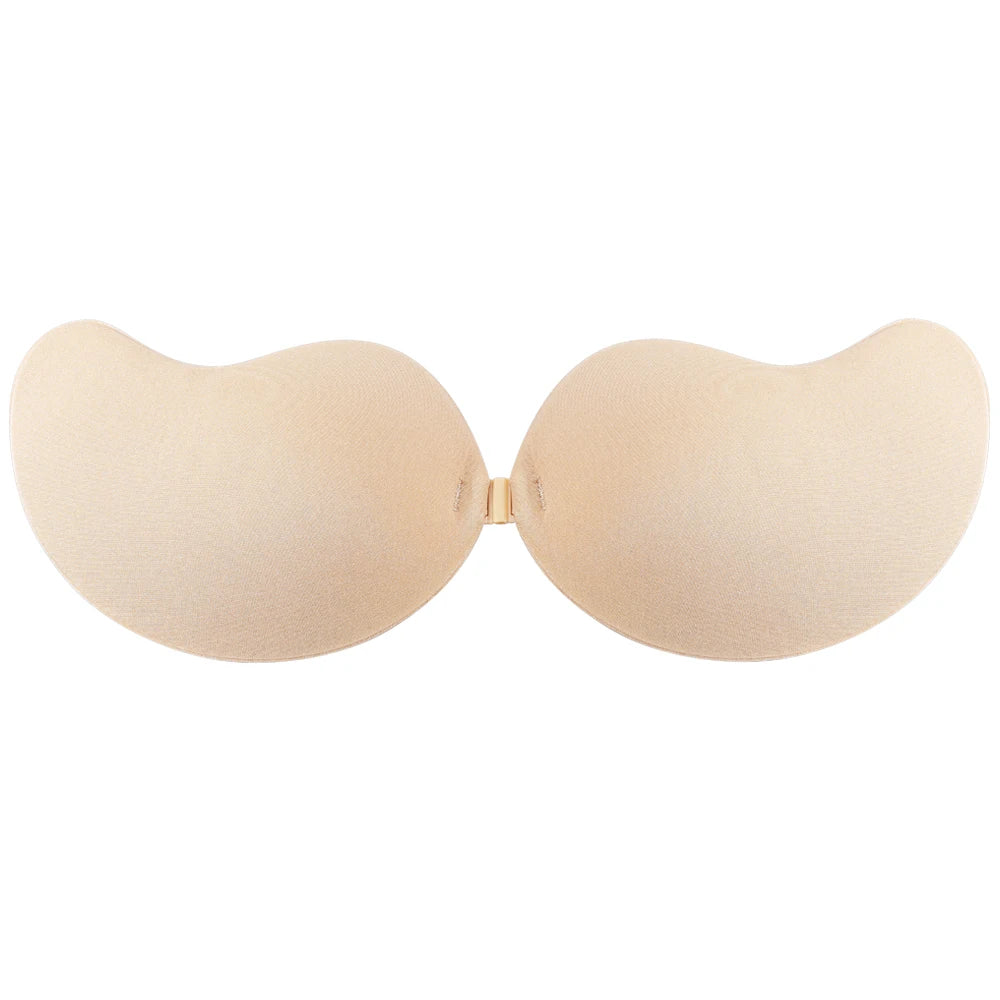 Invisible Sticky Bras,Reusable Self-Adhesive Silicone Bras (Pack of 2)