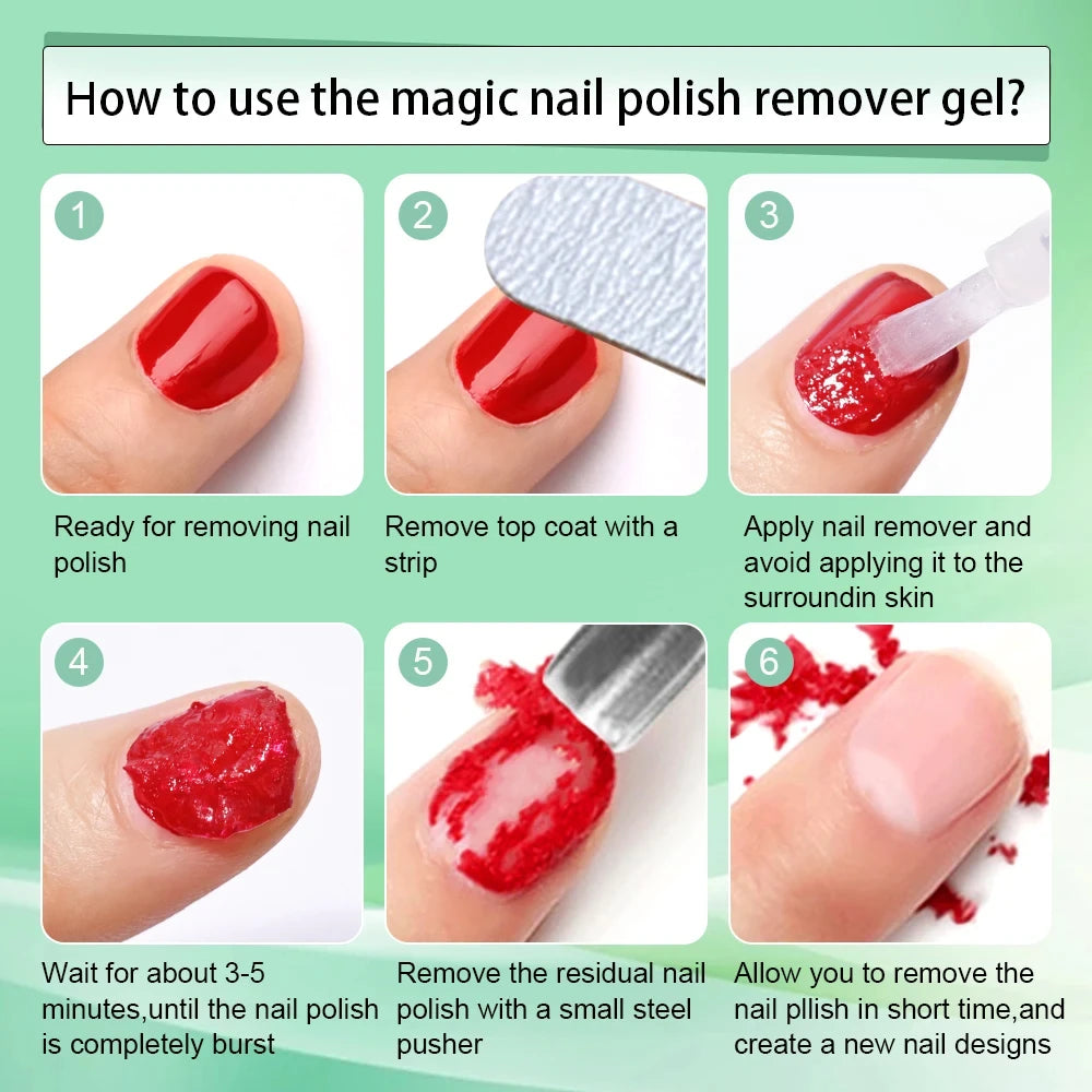 MAFANAILS 15ml Magic Remover Nail Gel Polish Remover UV Gel Polish
