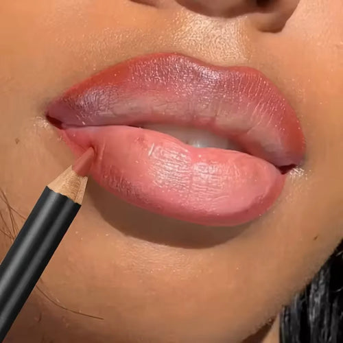 Waterproof Matte Lipliner Pencil Red Contour Tint Lipstick Long