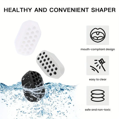Masseter Ball Facial Muscle Trainer - Silicone jaw trainer for
