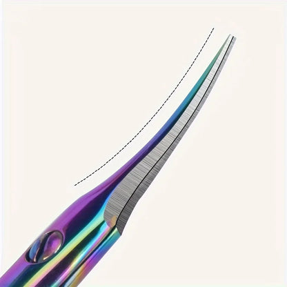 Dead Skin Remover Stainless Steel Curved Tip Thin Blade Cuticle