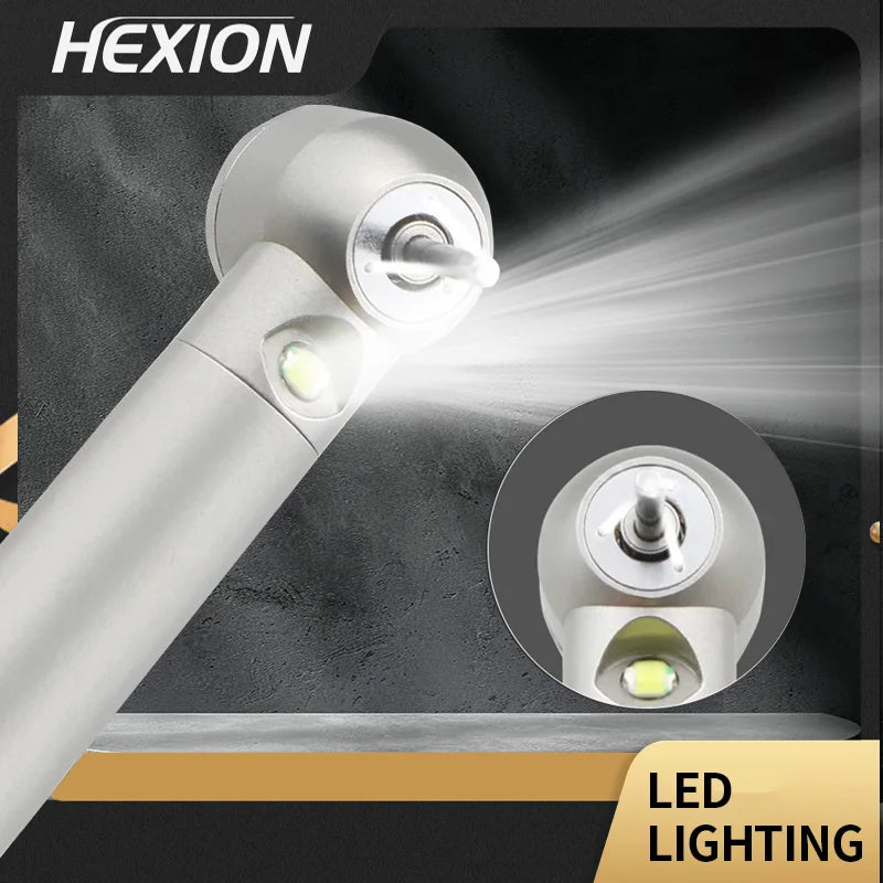 LED Dental High Speed Handpiece Triple Water Spray 2/4 Holes Standard
