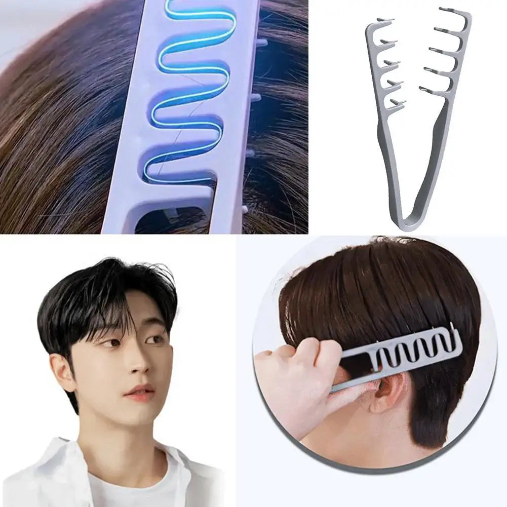 Texturizing Comb For Men, Men's Hair Styling Non-Slip Fluffy Texture