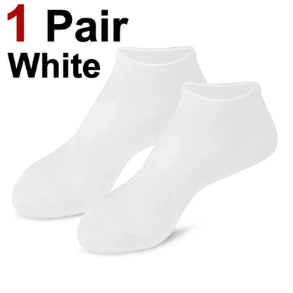 Moisturizing Foot Socks,Silicone Socks for Dry Cracked Feet Women's