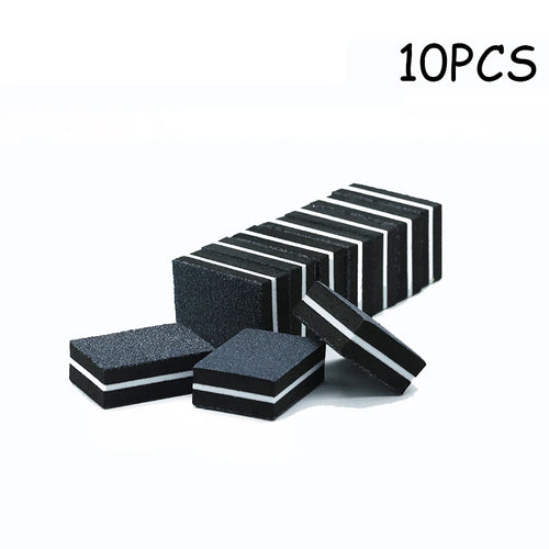 50Pc Professional Mini Nails Art buffer File 100/180 Sandpaper