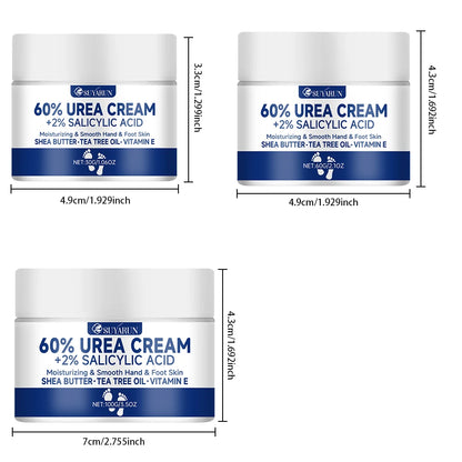 SUYARUN 60% Urea Foot Cream for Cracked Heels & Dry Skin - Intensive