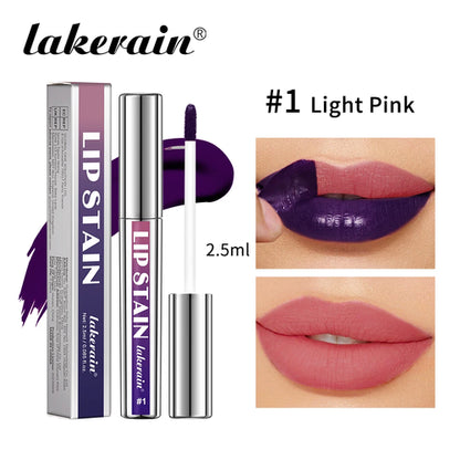 Blading Lip Gloss Peel and Stick Set Long-lasting Waterproof Pink Lip