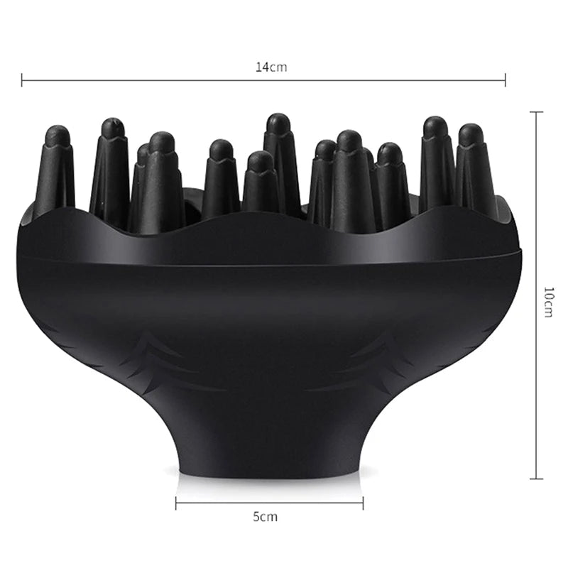 1Pc Professional Hair Styling Curl Dryer Diffuser Hairdressing Blower