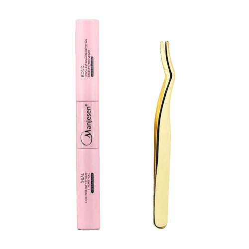 DIY Lash Extension Kit Lash Bond and Seal Remover Tweezers Makeup Set