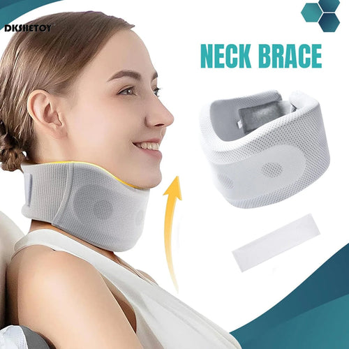 Soft Foam Neck Brace Support Adjustable Braces with Replacement Cover
