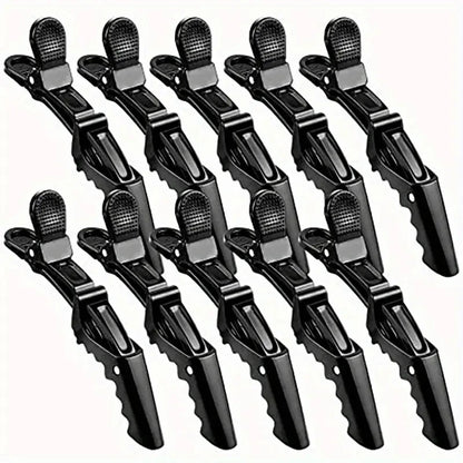 5-30pcs Alligator Hair Clip Plastic Nonslip Hairpin Black Pink Durable
