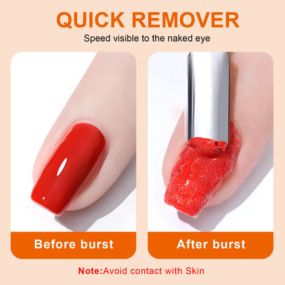 Gel Nail Polish Remover, Quick & Easy Polish Remover In 2-3 Minutes,