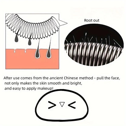 Smooth Skin Facial Epilator - Lip and Eyebrow Elastic Epilator,