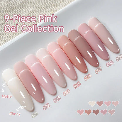 9 Colors Pink Patting Glue Smudge Canned High Saturation Popular