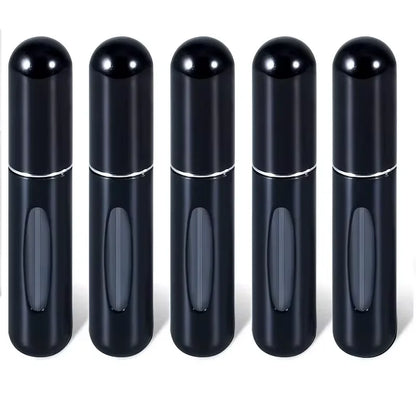 5PCS 5ml Portable Mini Refillable Perfume Bottle Spray Scent Pump