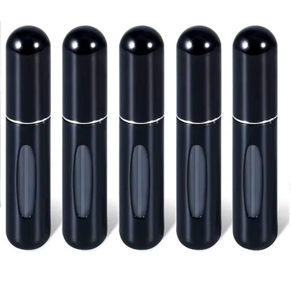 5PCS 5ml Portable Mini Refillable Perfume Bottle Spray Scent Pump