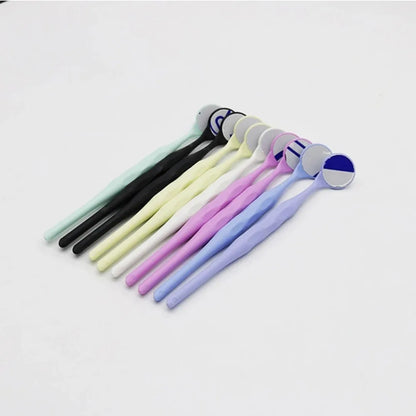 AG 10pcs/Box Oral Tooth Whitening Dental Double Sided Mouth Mirrors