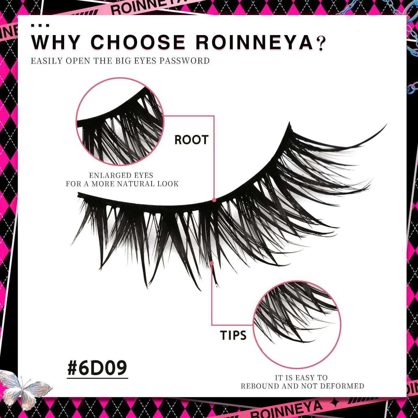 Veltrinay Manga Lashes Fluffy Soft 3D Mink False Lashes Wispy Soft