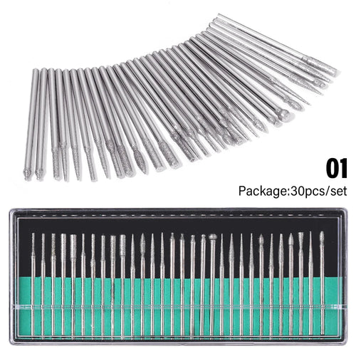 LINMANDA 6 In 1 Electric Nail Drills Kit Remove Polisher Manicure