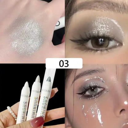 Brightening Highlighter Pen, Long Lasting Waterproof, Smooth Matte