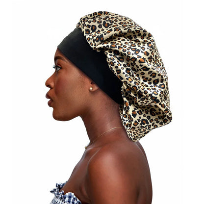 Silk Bonnet Hair Wrap for Sleeping