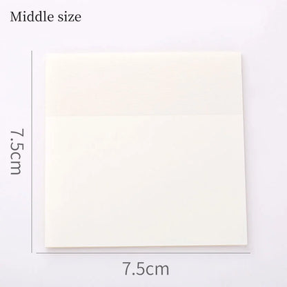 50Pcs Gel Nail Polish Palette Paper Disposable Nail Art Sticker Gel