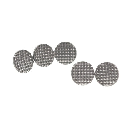10pcs/Pack Dental Orthodontic Lingual Button Bottom Bondable Metal