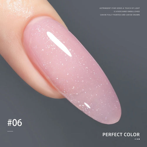PERFECT COLOR  4-in-1 Builder Nail Gel,20g 12 Colors Rubber Base Gel